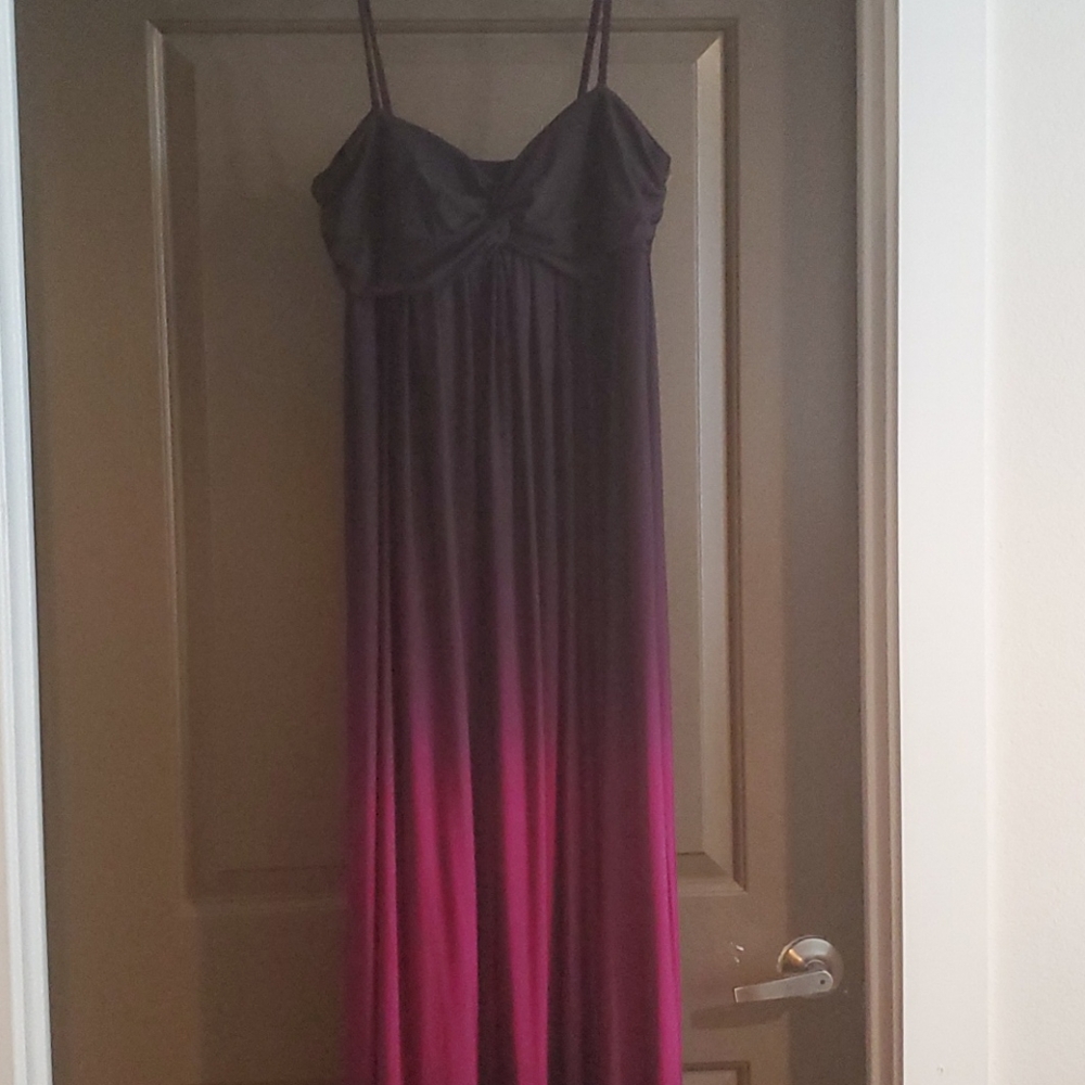 Long semi formal dress size 14